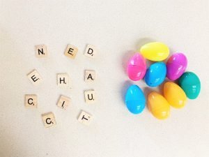 Letter Eggs