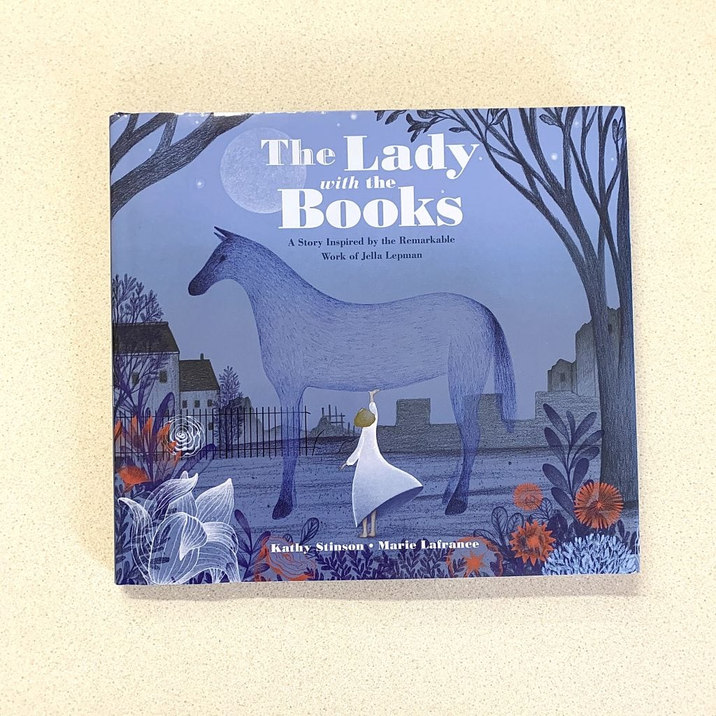 the lady with the books book cover