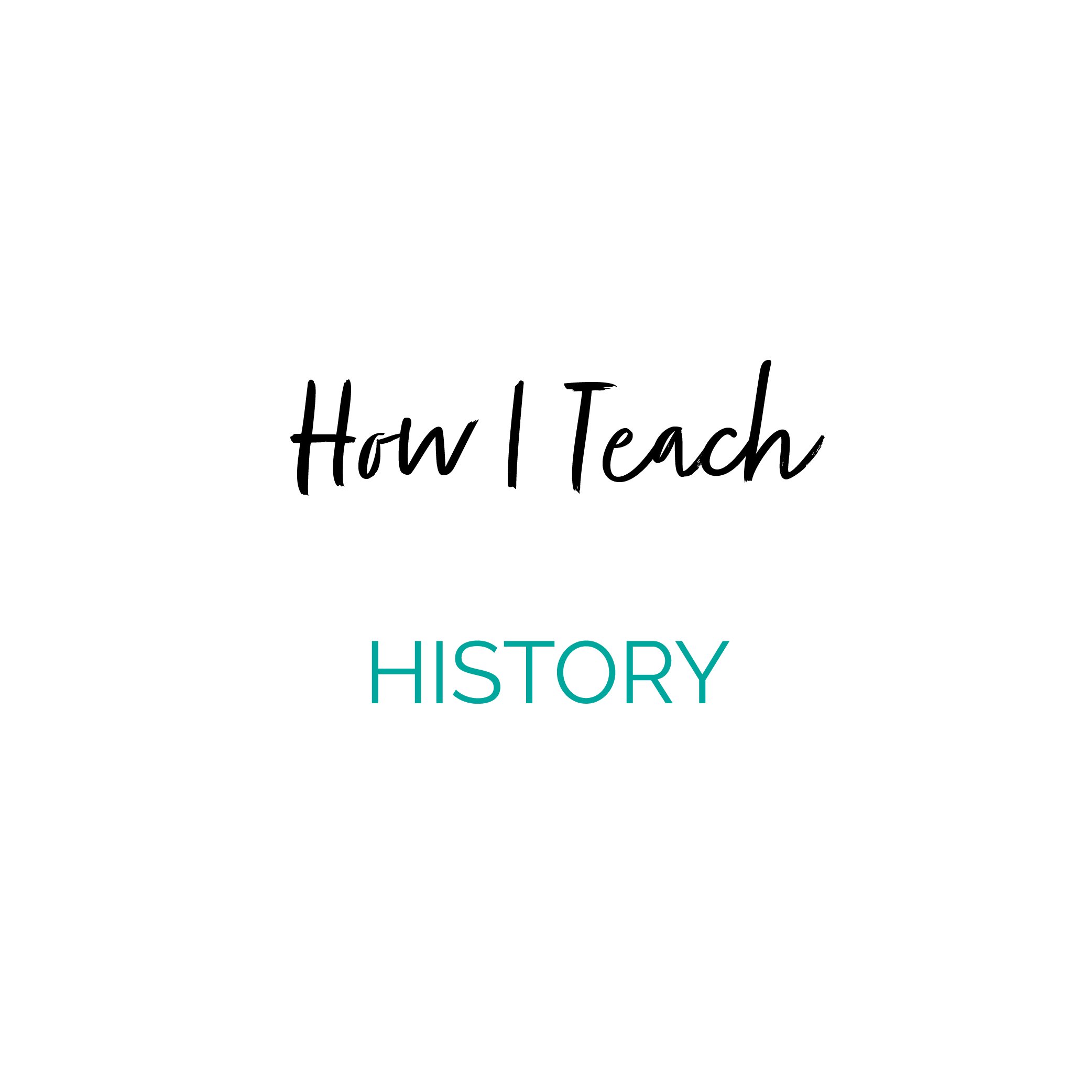 Read more about the article How I Homeschool History