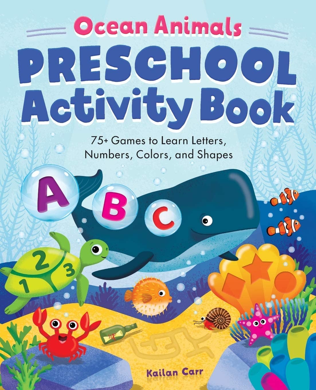 Read more about the article Ocean Animals Preschool Activity Book